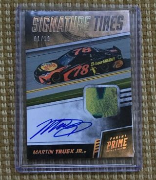 2018 Prime Racing Martin Truex Jr Signature Tires Auto D 1/10 Ssp
