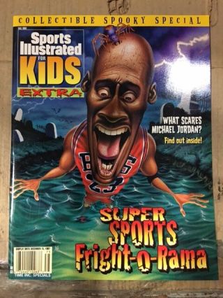 Fall 1997 Michael Jordan Chicago Bull Sports Illustrated For Kids Extra No Label