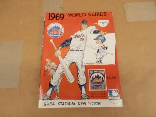 1969 Mets World Series Program/score Card 1994 25th Anniversary Reprint