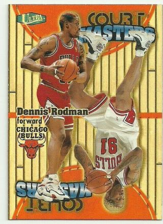 1997 - 98 Fleer Ultra Court Masters Cm10 Dennis Rodman