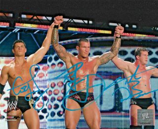 Wwe Legacy Randy Orton Ted Cody Hand Signed Photofile Photo With Proof And 2
