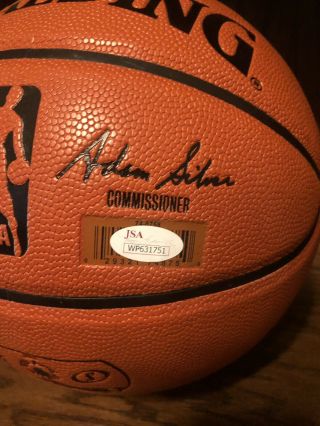 Dennis Rodman HOF Autographed BASKETBALL JSA Certified 3