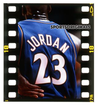 35mm Color Slide - Michael Jordan - Washington Wizards