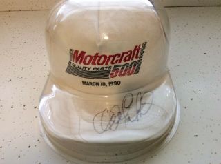 Dale Earnhardt Sr Signed Hat From His 40th Win.