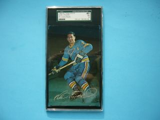 1968/69 St Louis Blues Nhl Hockey Postcard Card Photo Noel Picard Sgc 3 Vg Sharp