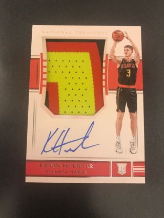 Kevin Huerter 2018 - 19 National Treasures RC Auto Patch RPA /99 Sick Patch  2