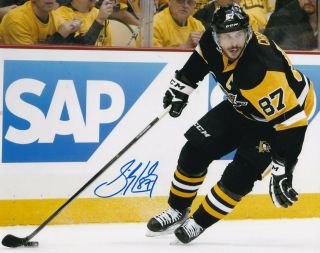 Sidney Crosby Signed Autographed 8x10 Photo Pittsburgh Penguins