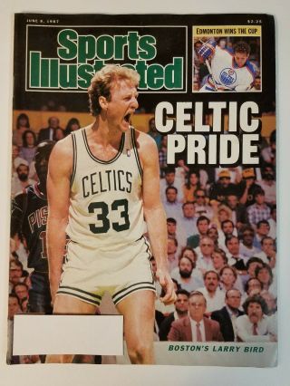 Sports Illustrated / June 8 1987 / Larry Bird Boston Celtics
