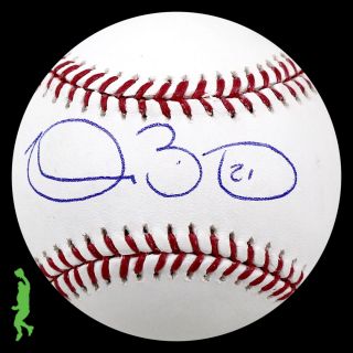 Clay Buchholz Autographed Rawlings Mlb Baseball Ball Red Sox Blue Jays