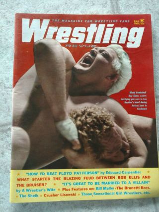 Wrestling Revue Fall 1961 - Ray Stevens,  The Shrik,  Brunetti Bros. ,  Bill Melby,