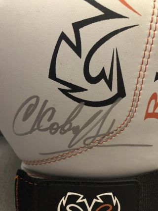 SERGEY KRUSHER KOVALEV SIGNED RIVAL BOXING GLOVE COLLECTORS ITEM LHW CHAMP WOW 2