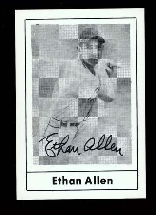 Autographed Signed Ethan Allen 1978 Grand Slam 192 Cubs W/coa - Died 1993