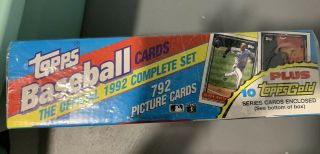 1992 Topps Baseball Complete Set Factory
