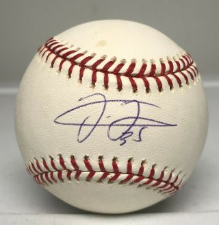 Frank Thomas Single Signed Baseball Autographed Auto Psa/dna White Sox Hof
