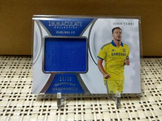 2018 - 19 Panini Immaculate John Terry Remarkable 18/99