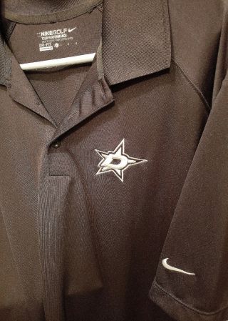 Dallas Stars Nike Polo Shirt (large) — Season Ticket Holder Gift