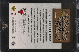 2006 Upper Deck Chronology Stitches In Time Michael Jordan PATCH /199 (PWCC) 2