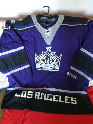 Official Licensed La Kings Hockey Jersey Mens Size Xl