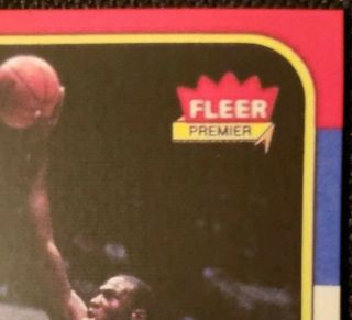 1986 - 87 Fleer Michael Jordan 57 Rookie Chicago Bulls 3