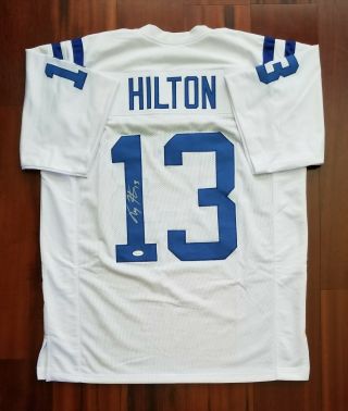 Ty Hilton Signed Autographed Jersey Indianapolis Colts Jsa