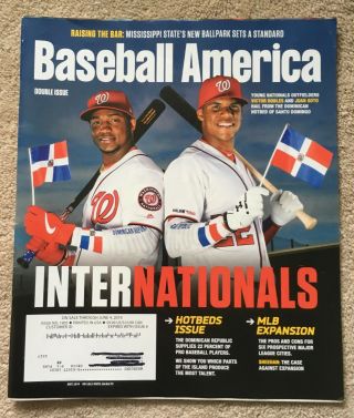 Baseball America May 2019 - Double Issue - Internationals,  Mississippi State