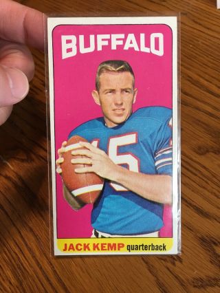 1965 Topps Football 35 Jack Kemp Sp Ex Card Fast Hall Of Fame