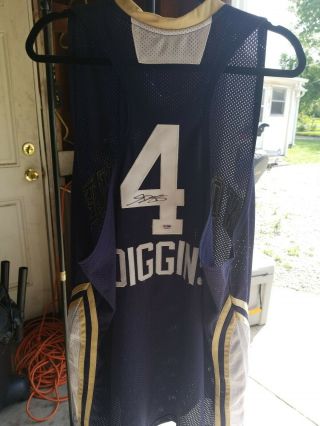 Skylar Diggins Signed Custom Notre Dame Jersey.  Psa/dna Certified.