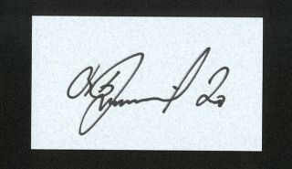 Vladislav Tretiak Hof Goalie Soviet Union Signed Autograph Auto Business Card