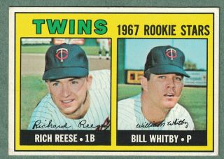1967 Topps Baseball 486 Twins 