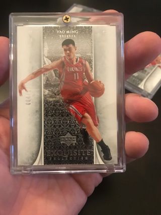 2006 Ud Exquisite Yao Ming /225