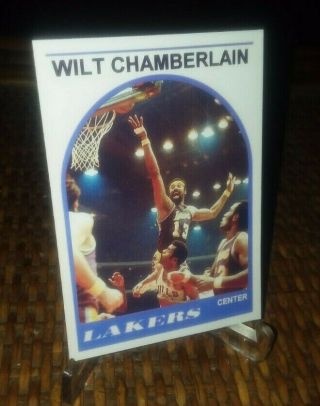 Los Angeles Lakers Wilt Champberlain 1989 Style Custom Card Aceo