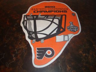 Philadelphia Flyers - - - 2010 Stanley Cup Final - - - Goalie Mask Pennant - - - 13x17