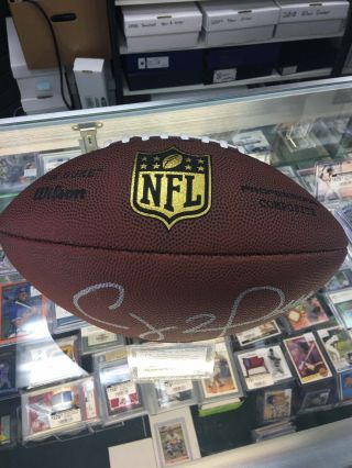 CLAY MATTHEWS SIGNED OFFICIAL NFL FOOTBALL AUTOGRAPH w/COA Packers Rams: 3