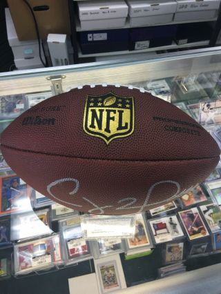 CLAY MATTHEWS SIGNED OFFICIAL NFL FOOTBALL AUTOGRAPH w/COA Packers Rams: 6