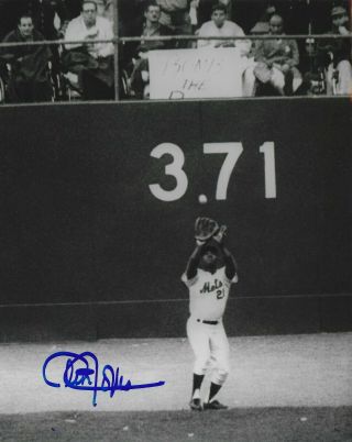 York Mets Cleon Jones Signed 8x10 Photo W/ Cert