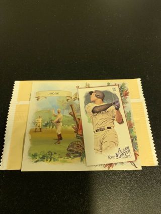 2019 Topps Allen And Ginter Aaron Judge Box Topper N43
