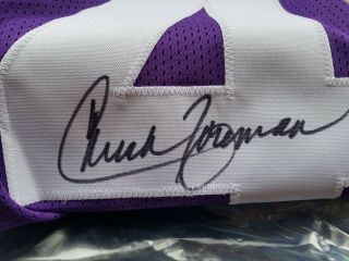 Chuck Foreman Signed Vikings Jersey 44.