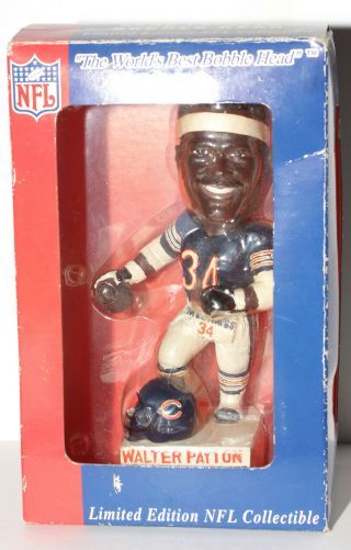 Chicago Bears Walter Payton Sweetness Limited Edition Nfl Bobblehead