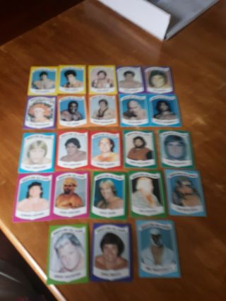 1982 Wrestling All Stars 23 Of 36 Card Set