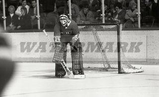 Ken Dryden Montreal Canadiens 35mm Negative Hockey Goalie Nhl 1974 11 06 S1