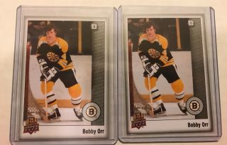 2014 Upper Deck 25th Anniversary 4 Bobby Orr Plus More Ed And Base