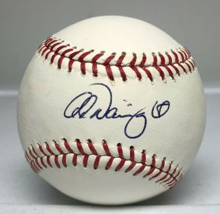 Adam Wainwright Single Signed Baseball Autographed Auto Jsa Cardinals