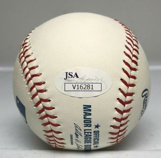 Adam Wainwright Single Signed Baseball Autographed AUTO JSA Cardinals 2