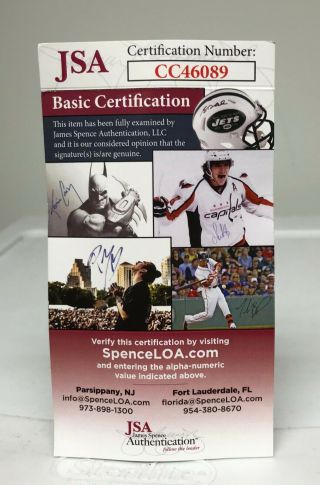 Tino Martinez Signed 1996 World Series Baseball Autographed AUTO JSA Yankees 3
