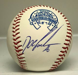 Dwight Doc Gooden Signed 1986 All Star Game Baseball Jsa Witnessed Mets