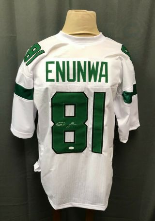 Quincy Enunwa 81 Signed York Jets Jersey Auto Sz Xl Jsa Witnessed