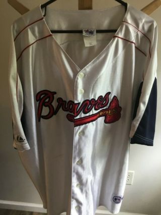 Atlanta Braves Baseball Jersey “4xl” Mens Majestic Wear