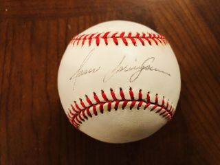Rare Authentic St.  Louis Cardinals Signed Jason Isringhausen Autograph Baseball