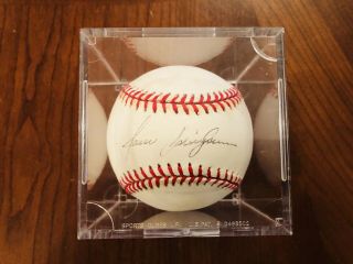 Rare Authentic St.  Louis Cardinals Signed Jason Isringhausen Autograph Baseball 3