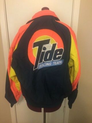 Ricky Rudd 10 Nascar Tide Racing Team Jacket Size Xl